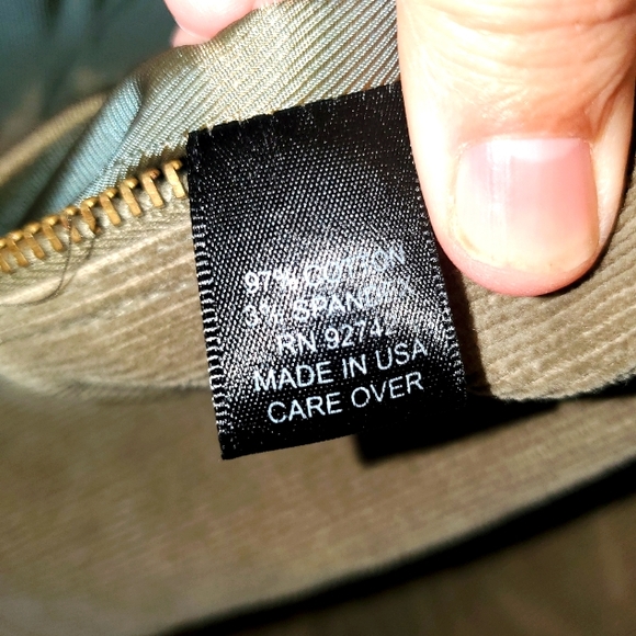 Juliana Collezione blazer size 10 corduroy studded zip. Italy - Picture 7 of 12